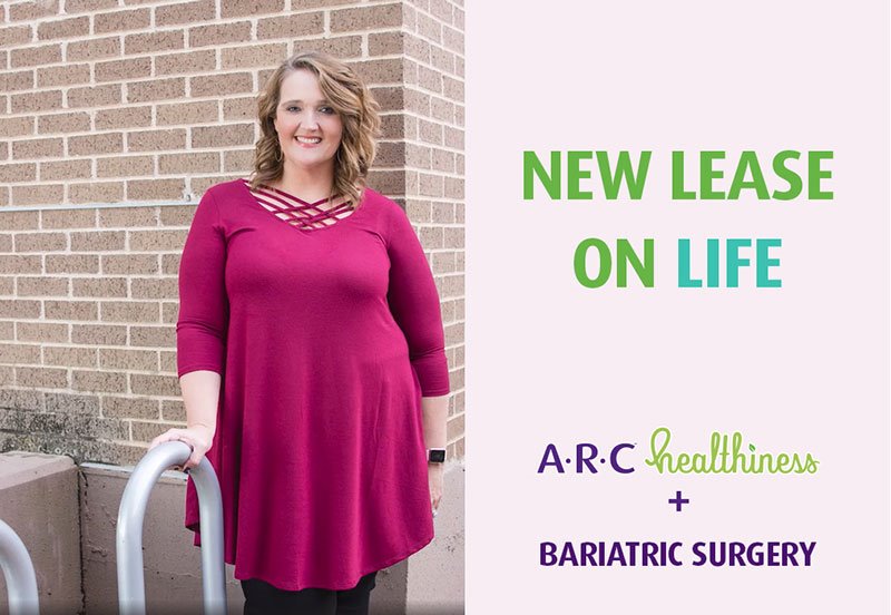 Bariatric surgery and weight loss program patient reached her health goals