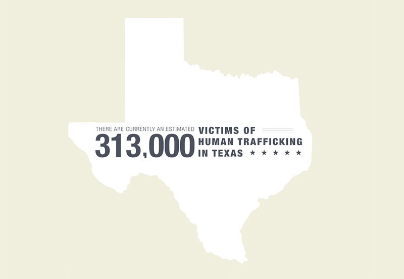 313000 Human Trafficking cases in Texas