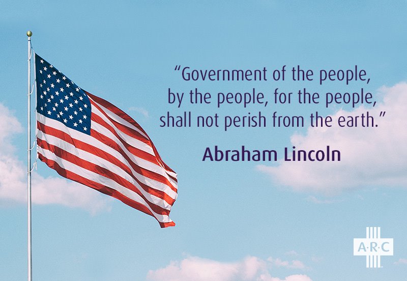 Abraham Lincoln quote - Government of the people, by the people, for the people, shall not perish from the earth