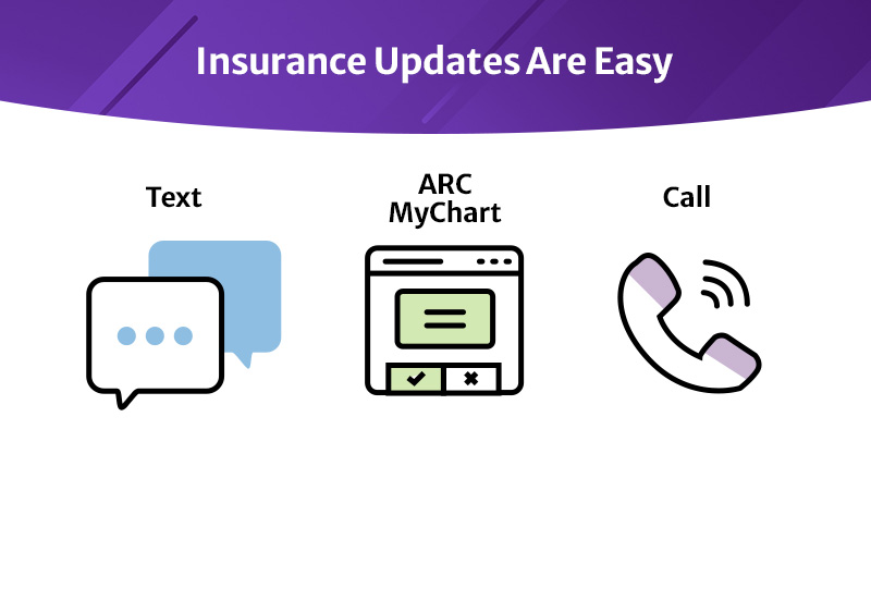 Use our digital solutions to update your insurance