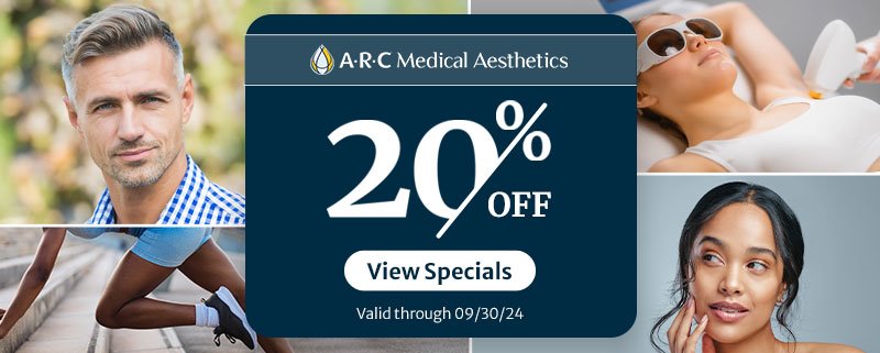 September 2024 ARC Medical Aesthetics specials ad