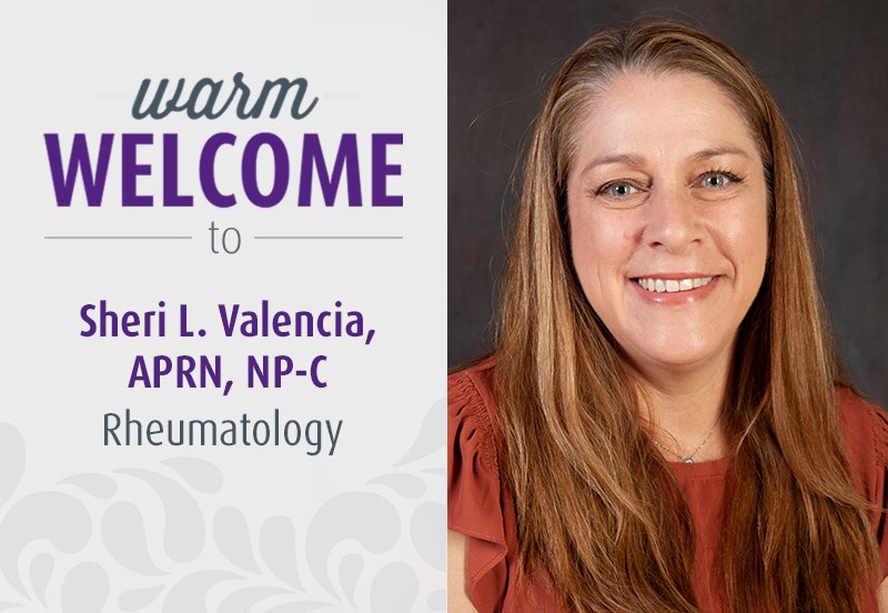 Rheumatologist Sheri L. Valencia