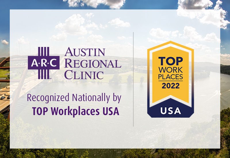 Austin Regional Clinic named one of the Top Places to Work