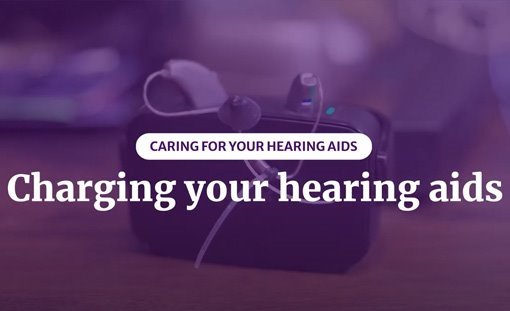 Charging your hearing aids